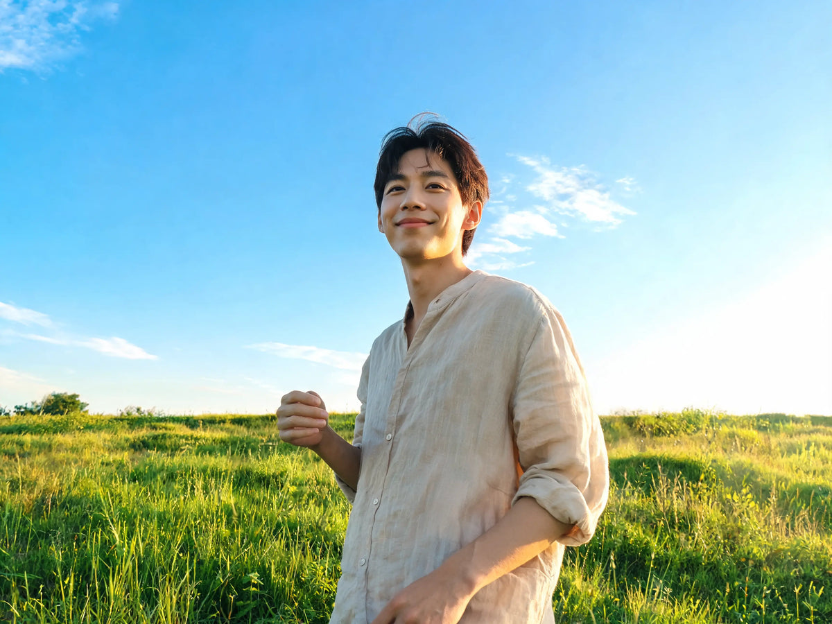 Person enjoying sunshine outdoors, best vitamin D3 K2 supplement