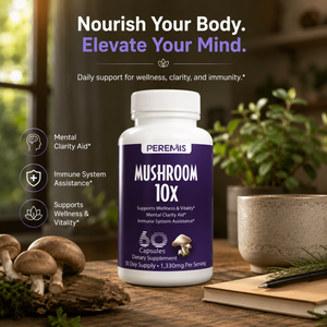 Mushroom 10X Blend Supplement – Immune, Focus & Energy Mushroom Complex view 4
