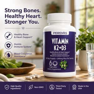 Vitamin D3 + K2 | Bone, Heart & Immune Support view 4