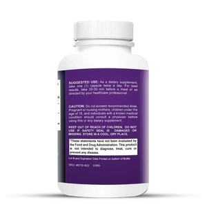 Ashwagandha with Black Pepper Supplement view 2