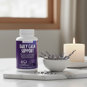Daily Calm Support Supplement – Natural Stress & Relaxation Aid view 2