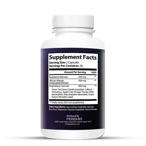 Raspberry with African Mango & Green Tea Supplement view 2