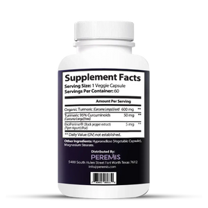 Turmeric Curcumin with BioPerine Supplement – Joint & Mobility Support view 3