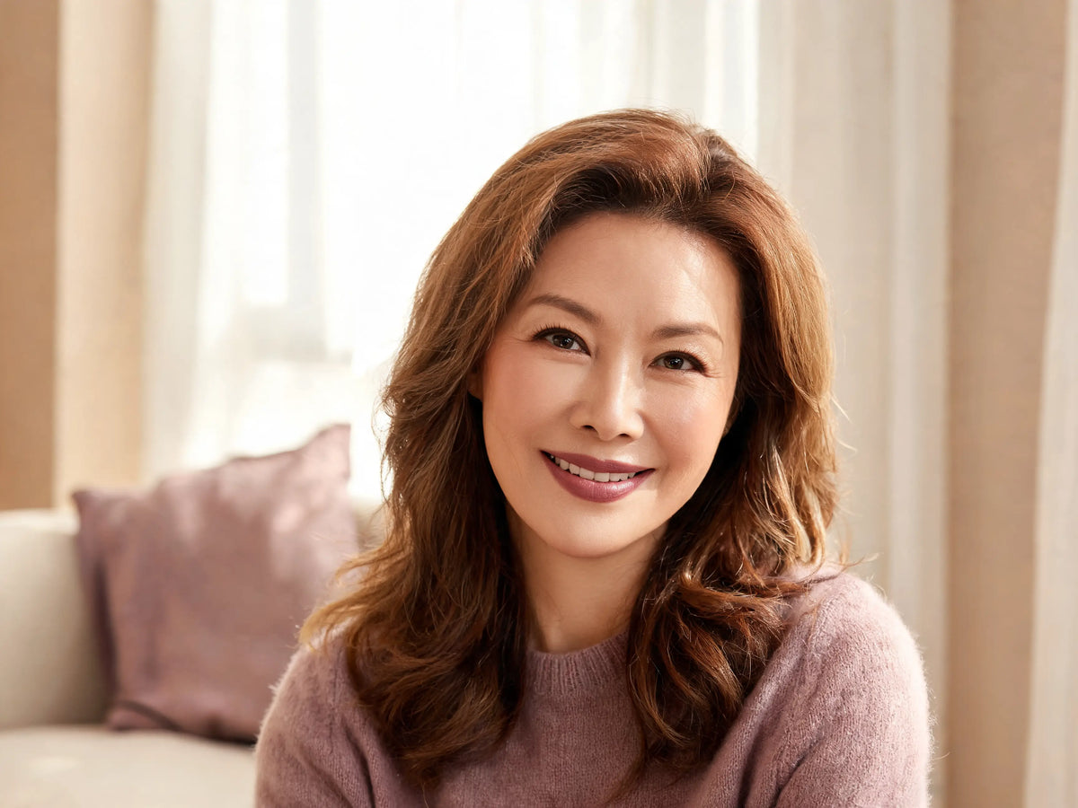 Confident healthy woman over 40 lifestyle scene