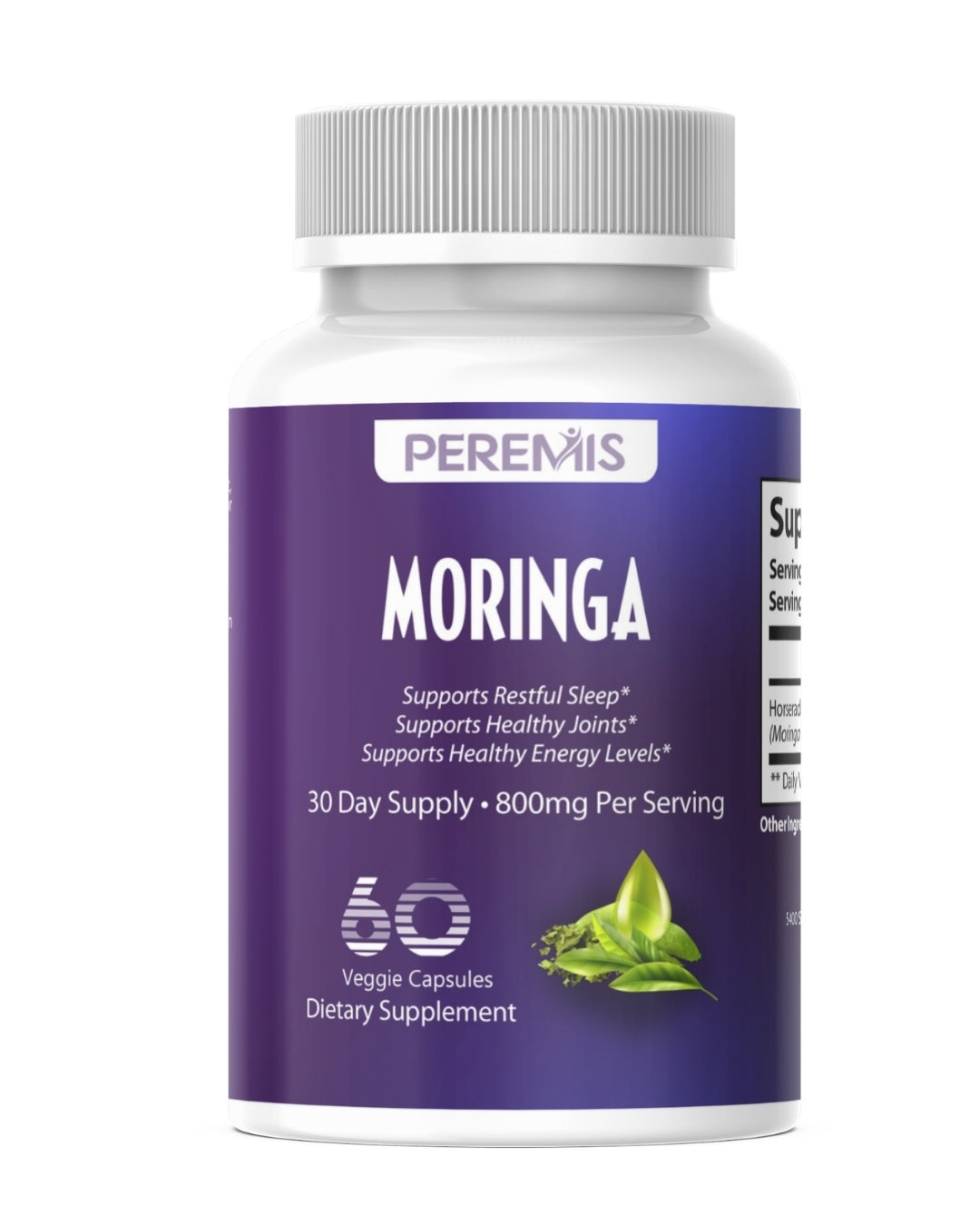 Moringa Supplement for Energy & Daily Wellness Peremis
