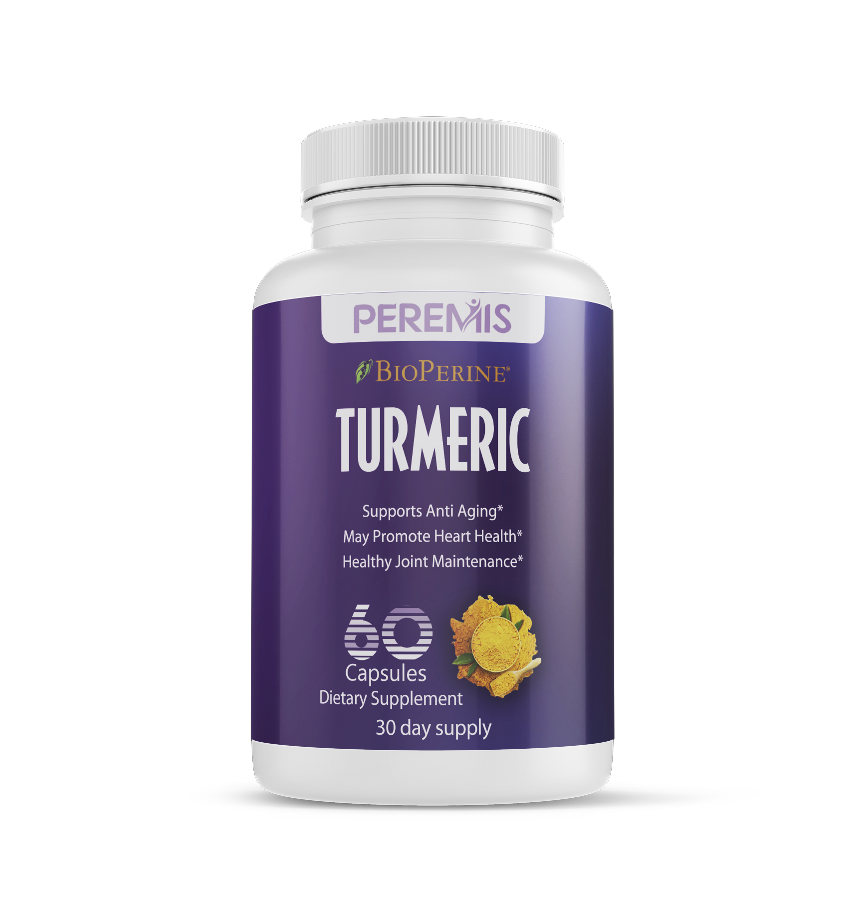 Turmeric with BioPerine for Joint Support & Mobility Peremis