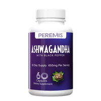 Ashwagandha with Black Pepper Supplement – Stress, Mood & Energy Support