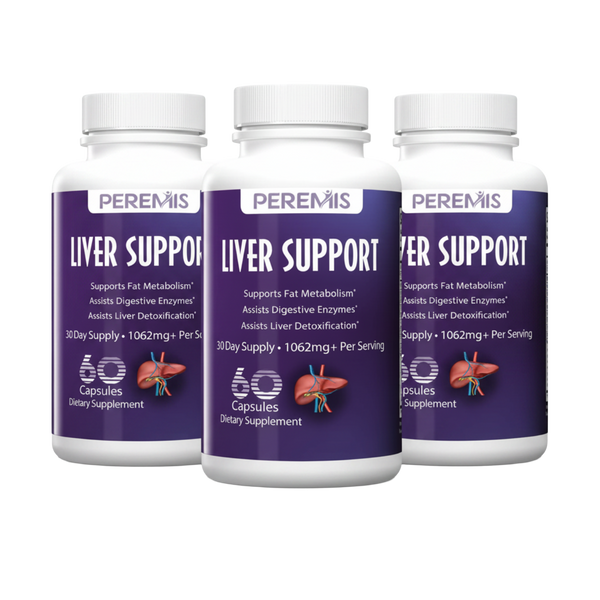 Liver Support with Milk Thistle - 3 Bottle Bundle (90-Day Supply)