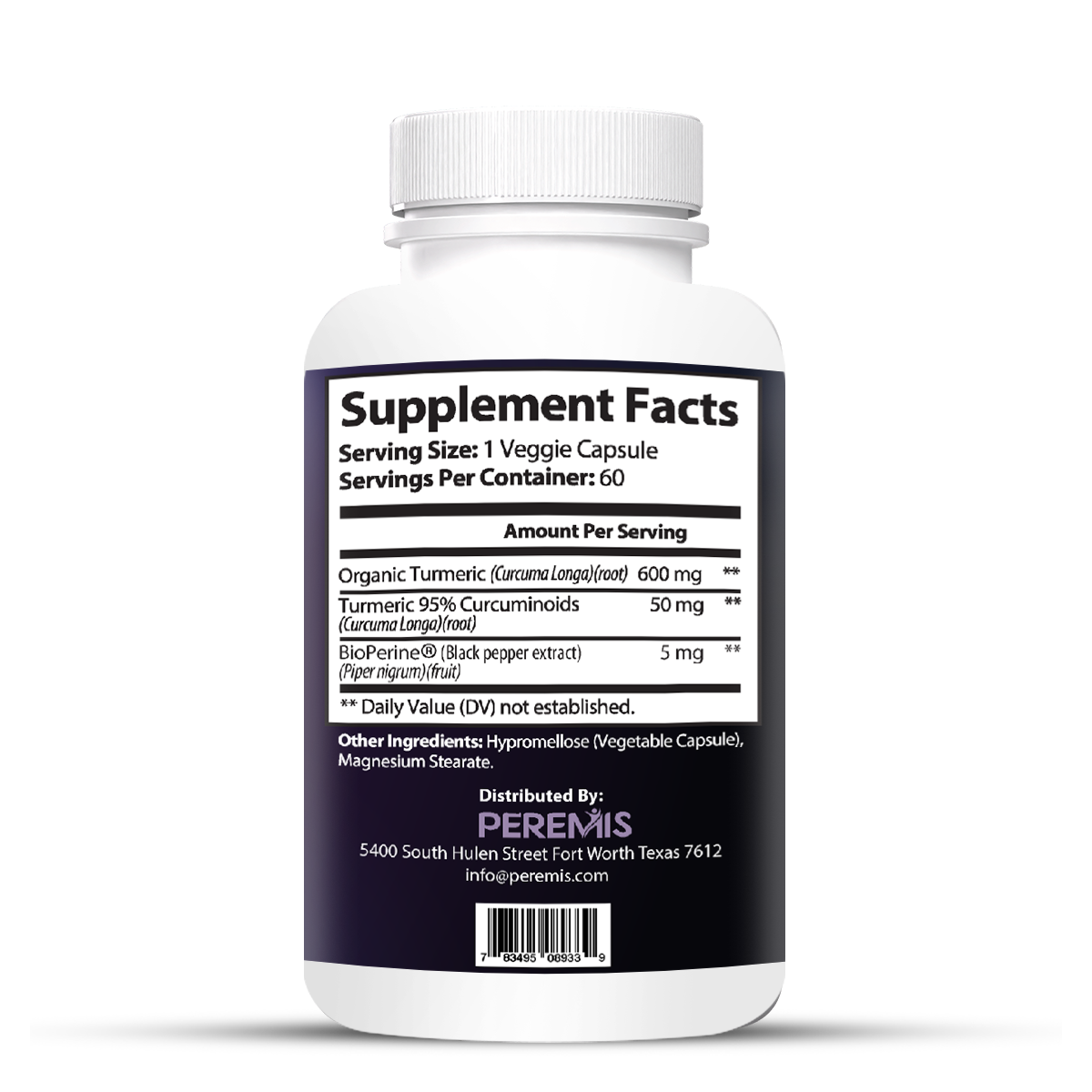 Turmeric with Bioperine Supplement