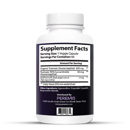 Turmeric with Bioperine Supplement