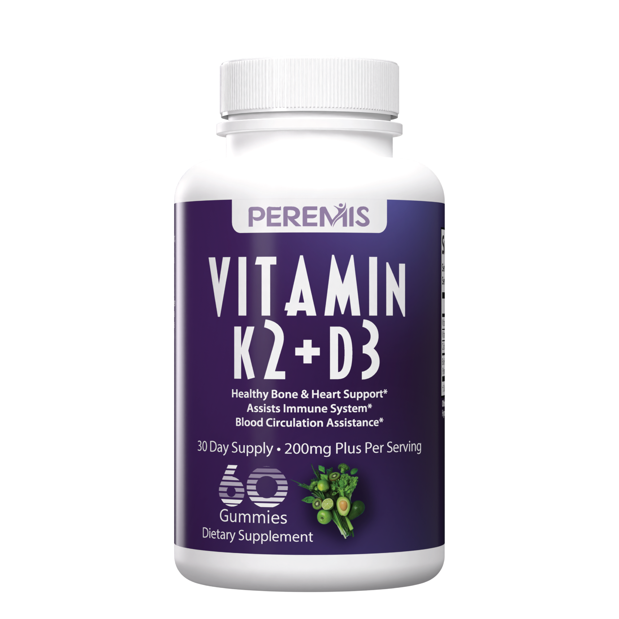 Vitamin K2+D3 Supplements Gummies